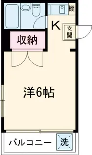 サンハイツ洗足【2階】の間取り