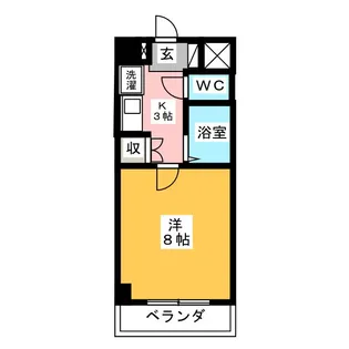 笠寺ハウス【2階】の間取り