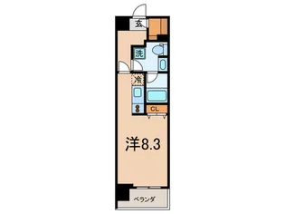 クリオ五反田【5階】の間取り