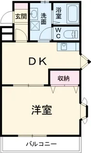 アスティー千種【1階】の間取り