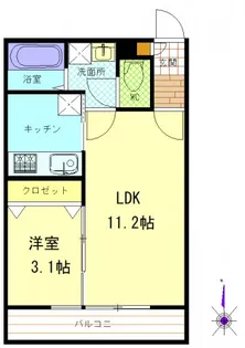タピーロ【2階】の間取り