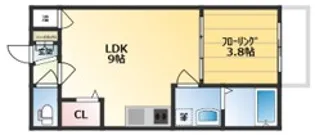 GRANDIR大和田【3階】の間取り