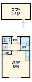 コーポ逆井【2階】の間取り