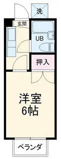 コンチェルトハイツA【1階】の間取り
