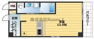 アクシスE【6階】の間取り