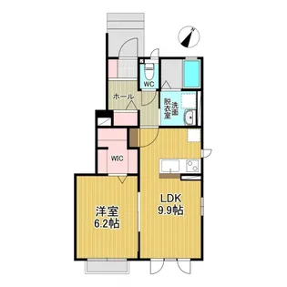 プランドールA【1階】の間取り