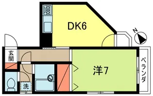 メゾンメモワール【4階】の間取り