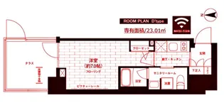 ステージファースト横浜【1階】の間取り
