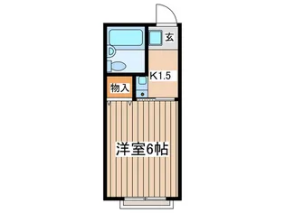 ピ-スハウスII【2階】の間取り