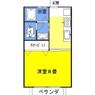 ラフォンテ・モア【1階】の間取り