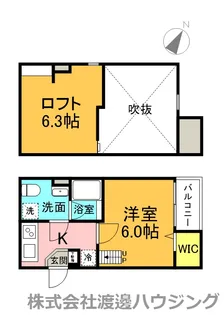 ロシェ下新庄【1階】の間取り