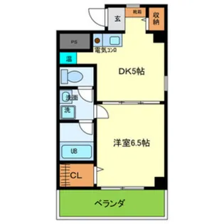 リヴィエール三井【3階】の間取り