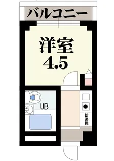 HOUSE EGRET【4階】の間取り