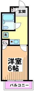 リシェス明大前【4階】の間取り