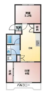 守屋ビル【2階】の間取り