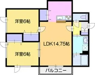 クラシックMS【1階】の間取り