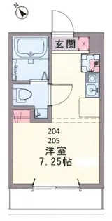 コスタ横須賀中央【2階】の間取り