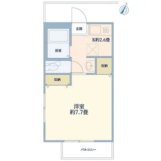 ボンヌール日吉【2階】の間取り