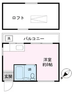 CASA大岡【2階】の間取り