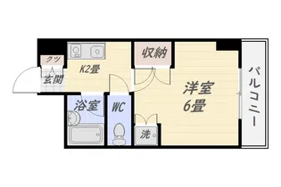 セントラルパレス【6階】の間取り