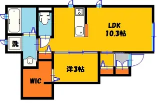 Sakura Riant(サクラ リア)【1階】の間取り