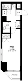 ステージファースト代々木【5階】の間取り