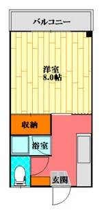 ジョイセブン【2階】の間取り