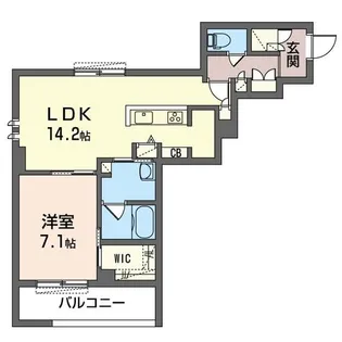 GRANDIS【4階】の間取り