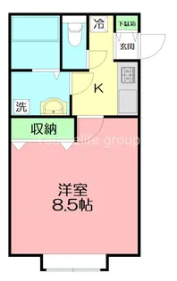 クロノストリア【2階】の間取り