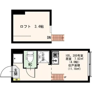 GLANZ(グランツ)【1階】の間取り