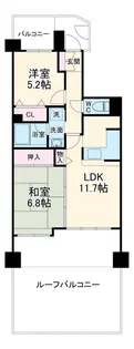 ライオンズガーデン武蔵小杉【2階】の間取り