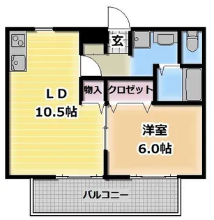 ルミエール【2階】の間取り
