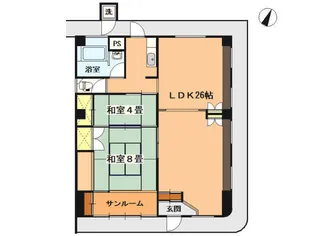 ファイブパレス【1階】の間取り