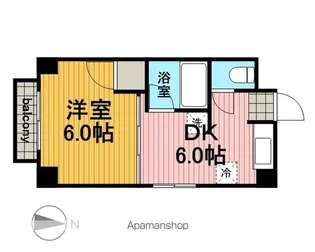 さつきビル【2階】の間取り