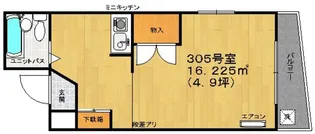 ロングヒルハイツ池袋【3階】の間取り