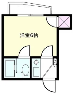 ビバリーハウス南台【2階】の間取り