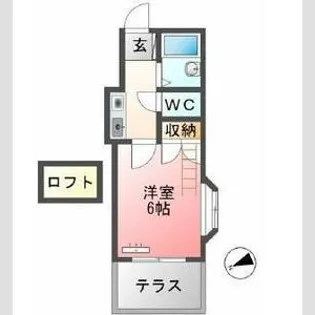 ブライトネス宇都宮【1階】の間取り