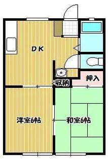 ニューサンシティA棟【1階】の間取り