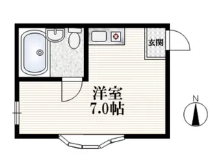 エステートハイツ【2階】の間取り