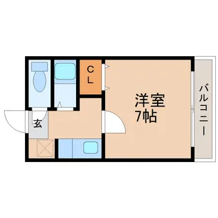 メゾン・ドゴール【1階】の間取り