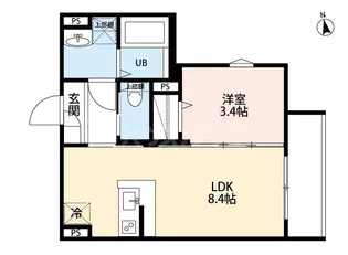 robot home 舎人公園【2階】の間取り