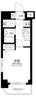 グローバン本所吾妻橋【3階】の間取り