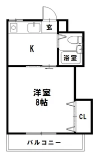 リバティN1【2階】の間取り