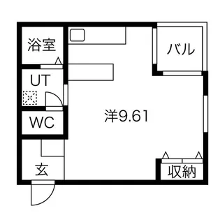 うらら【3階】の間取り