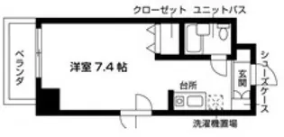 宮前平ハイツ【4階】の間取り