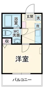 SouthLagoon六ッ川1丁目【2階】の間取り