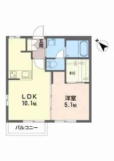セフィラ・リバーサイド【2階】の間取り