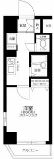 シンシア明大前【3階】の間取り