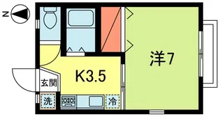 ラ・ミュエット【1階】の間取り