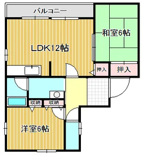 シャンテM【1階】の間取り